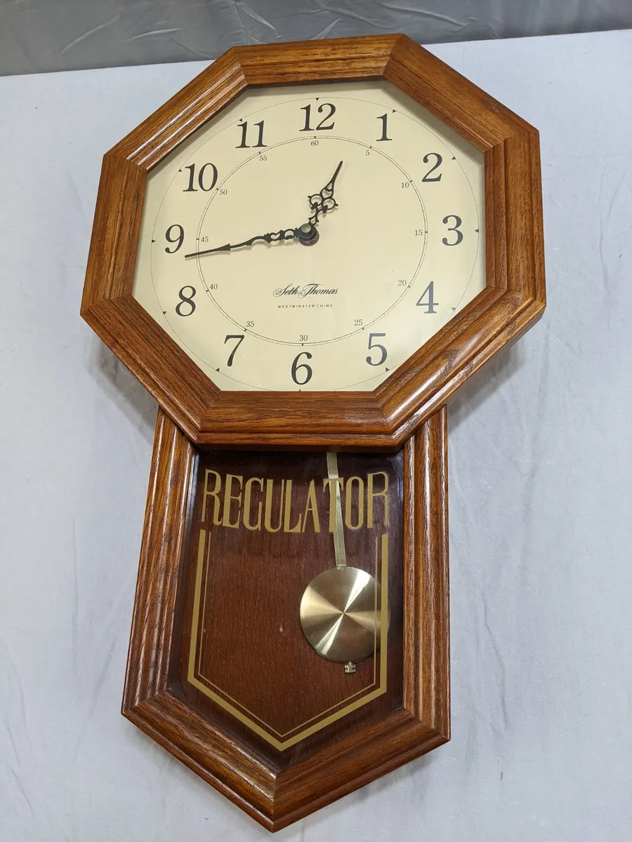 seth thomas quartz wall clock