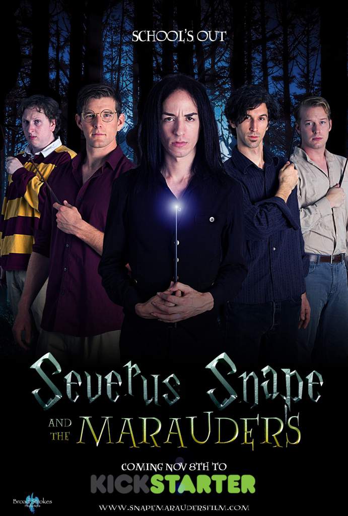 severus snape and the marauders movie