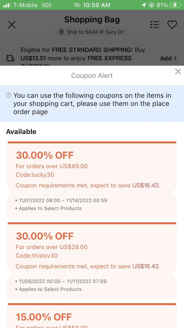 shein coupon code canada 2023