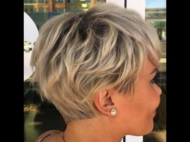 short blonde hairstyles 2018