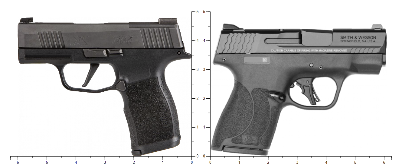 sig sauer p365 vs smith and wesson m&p shield