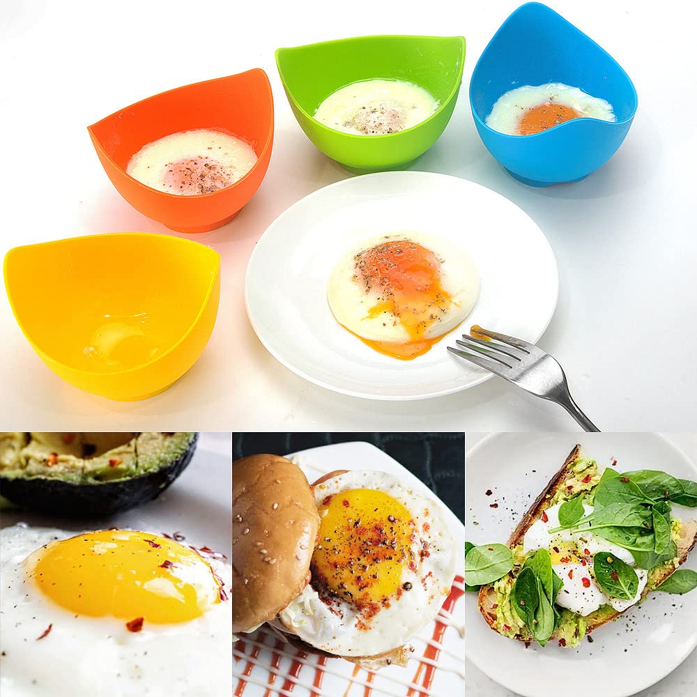 silicone egg poacher cups