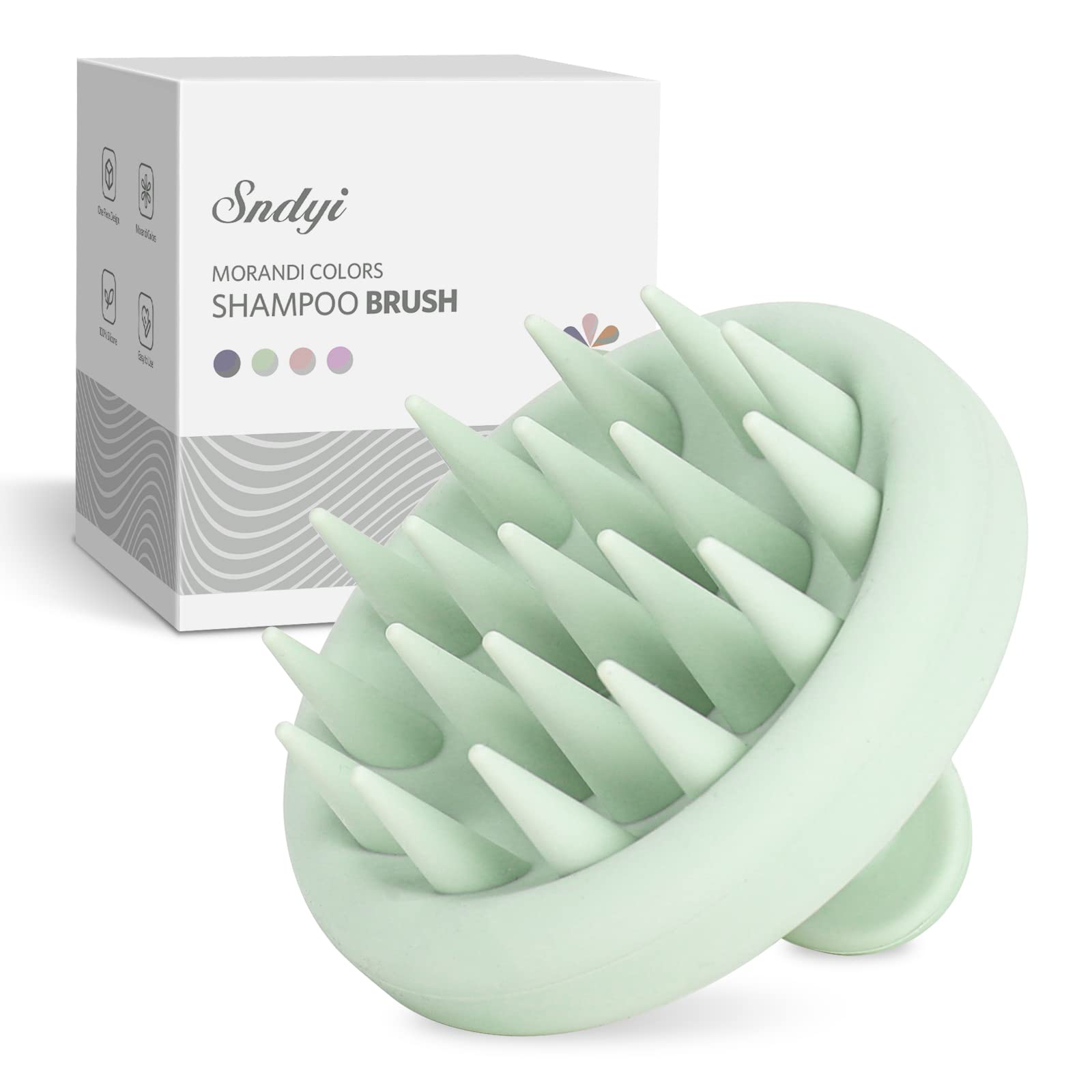 silicone head scrubber