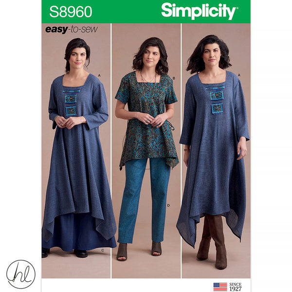 simplicity tunic patterns