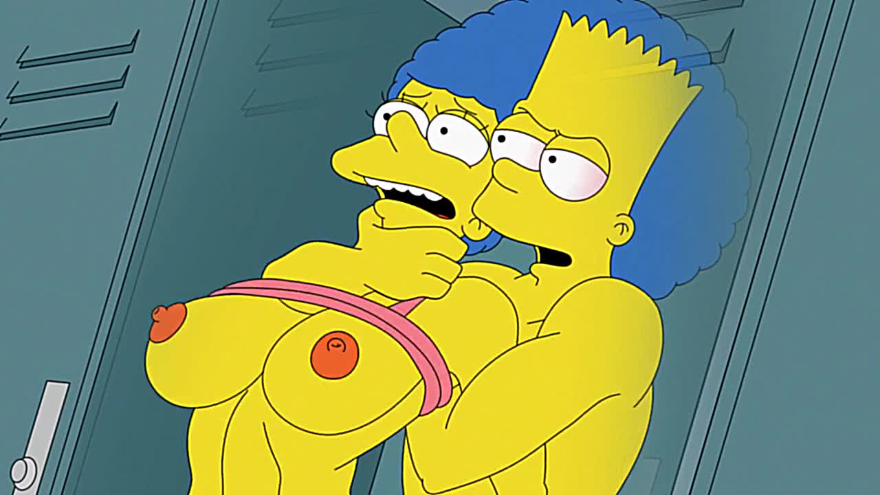 simpsons porn marge and bart