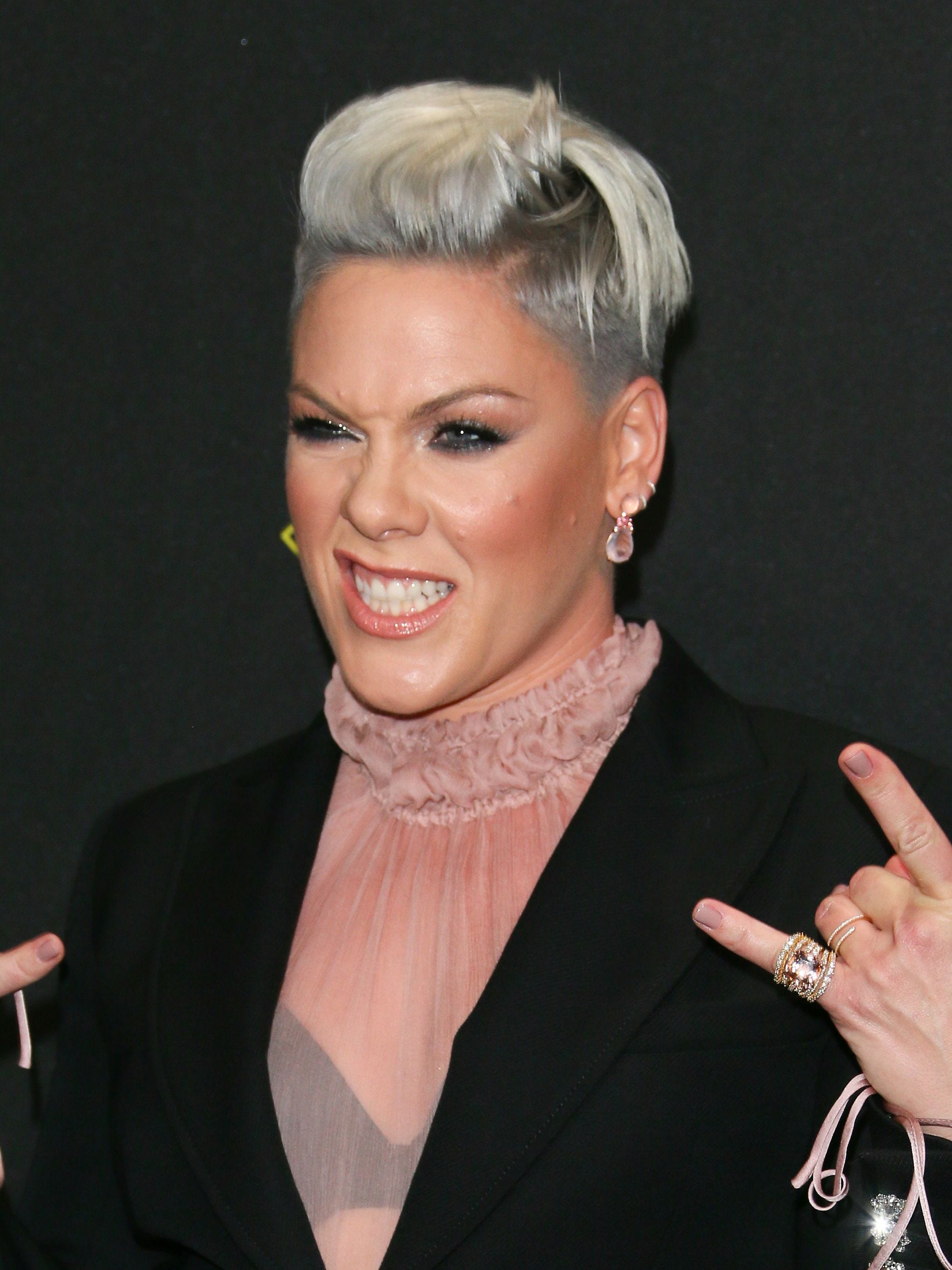 singer pink hairstyles 2023