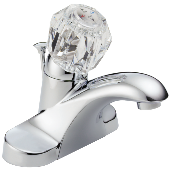 single handle bathroom faucet delta