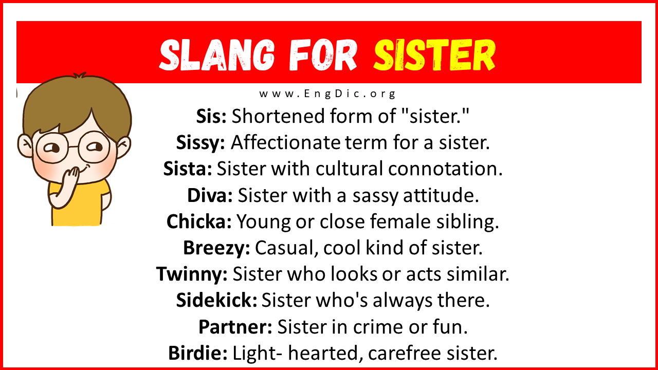 sissy means sister