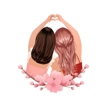 sisterhood clipart