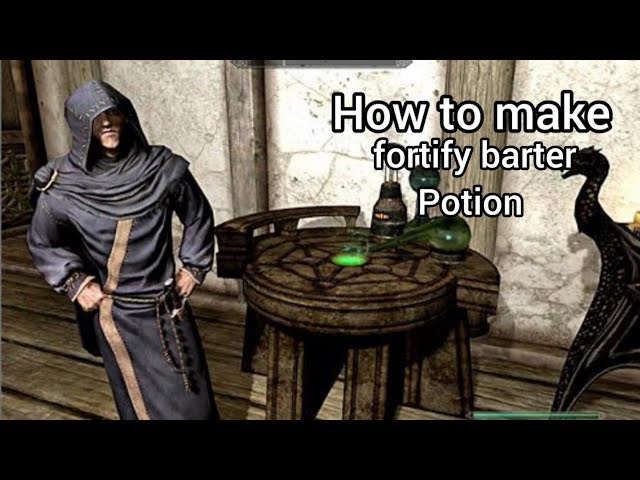 skyrim fortify barter