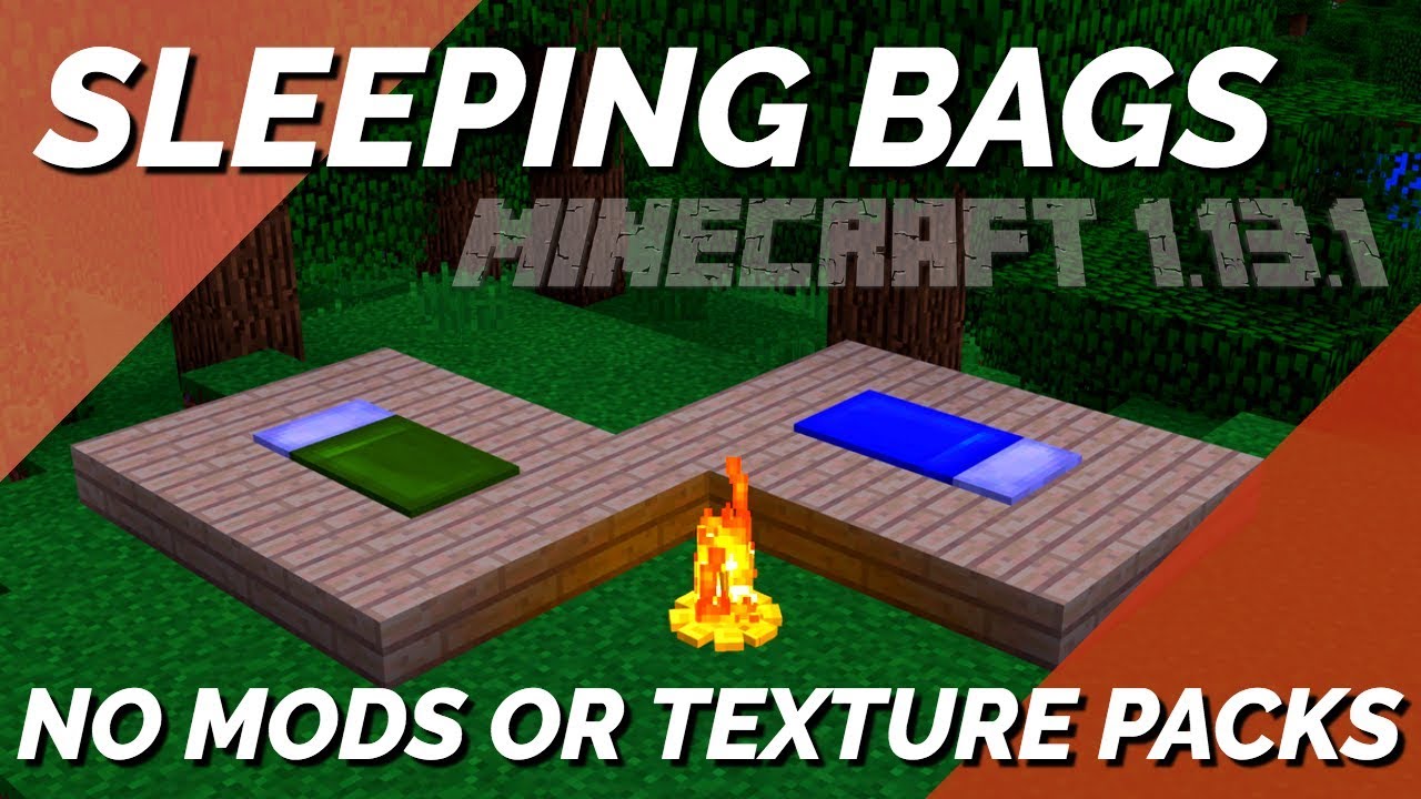 sleeping bag in minecraft