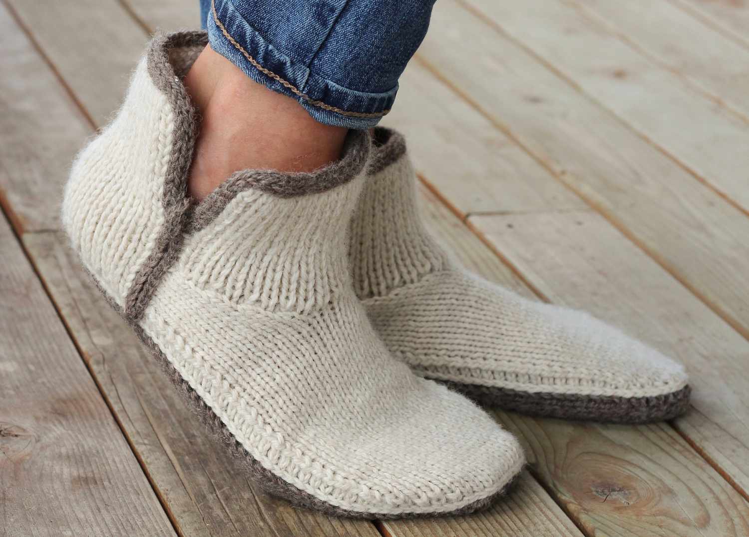 slipper knitting patterns