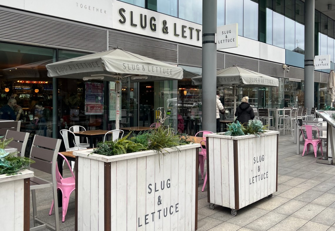 slug and lettuce bottomless brunch