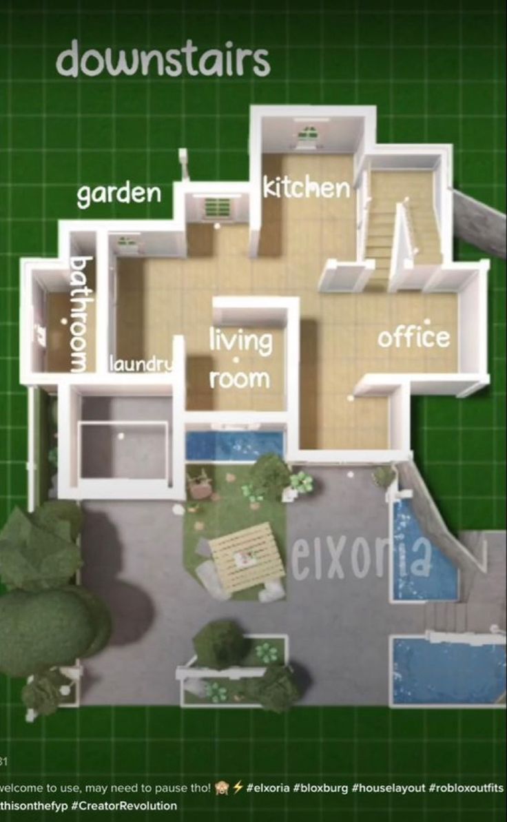 small bloxburg house layout