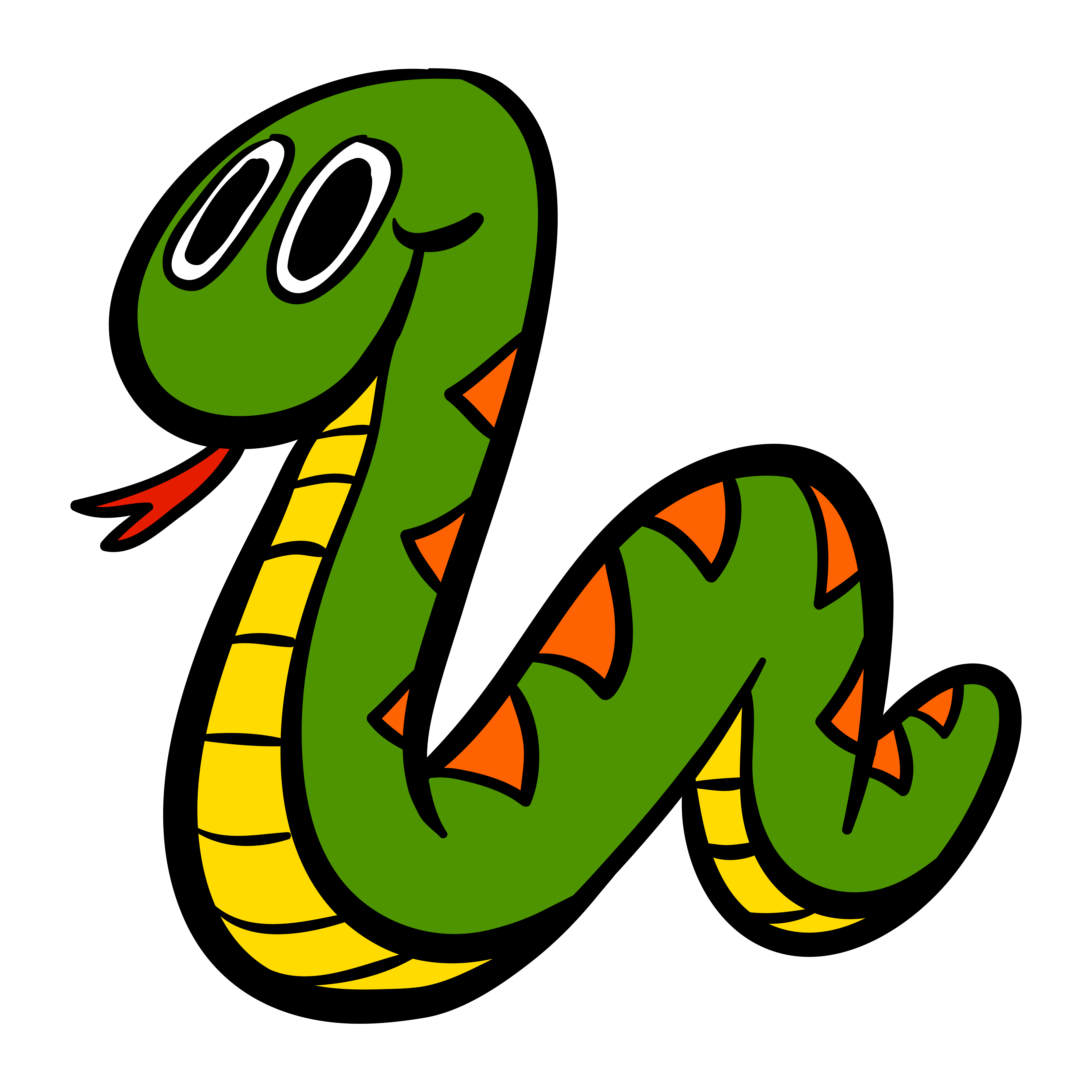 snake cartoon pic