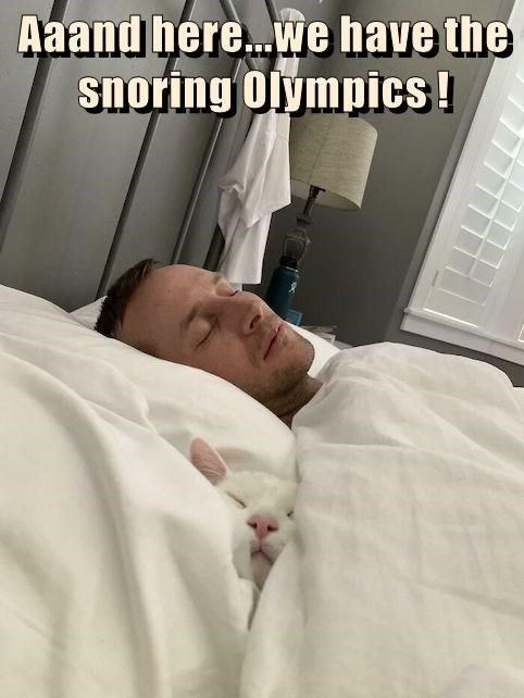 snoring meme