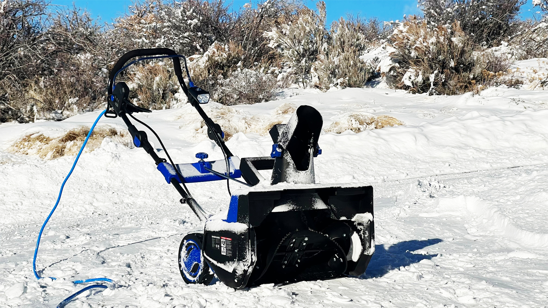 snow joe snow blowers