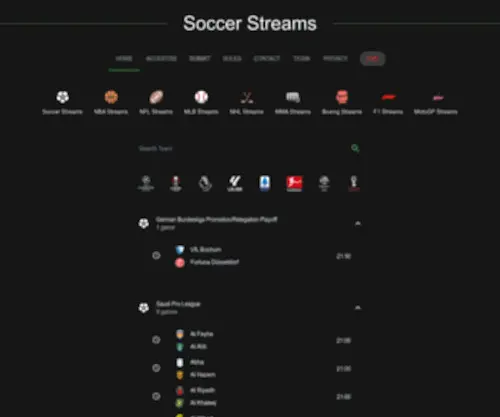 soccar streams 100