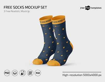 socks mockup