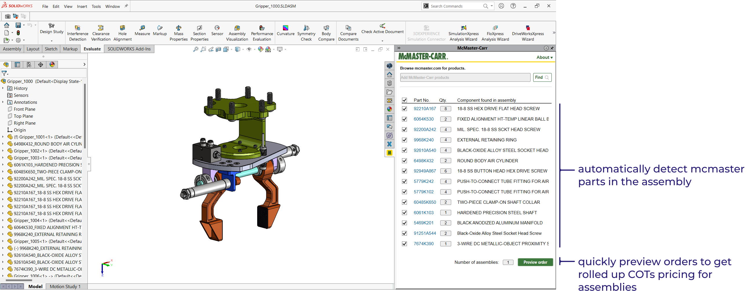 solidworks mcmaster add in