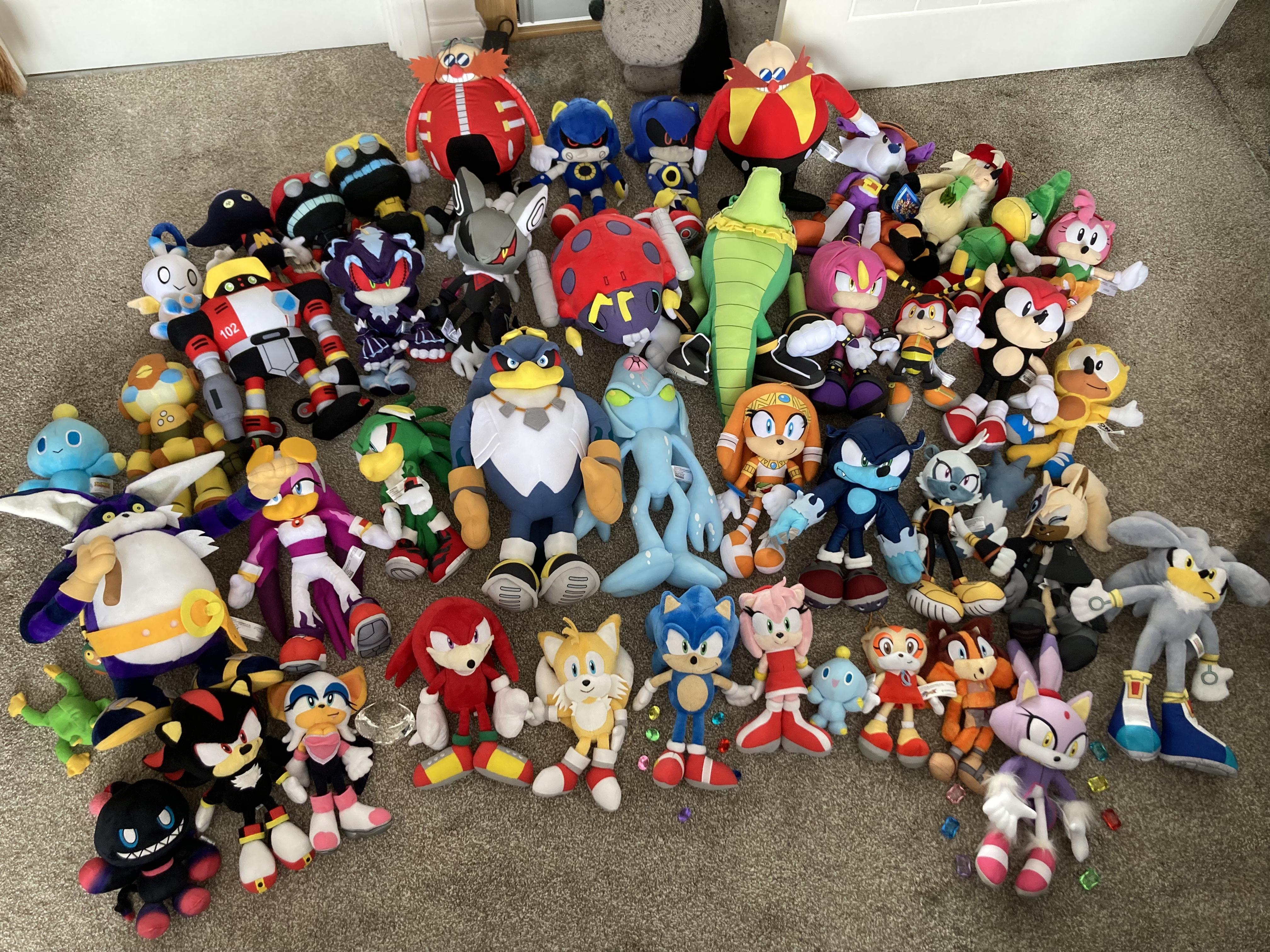 sonic plushies