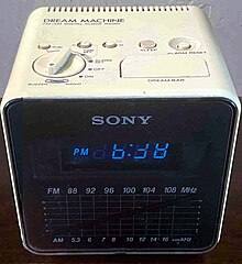 sony dream machine clock