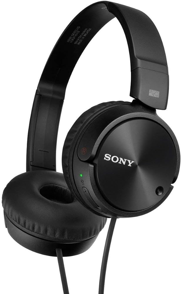 sony mdr-zx110nc noise canceling headphones