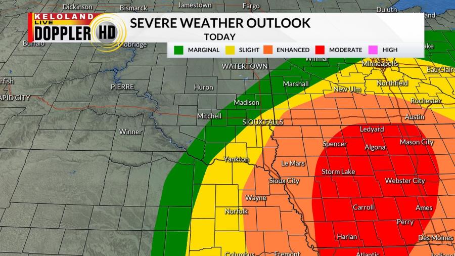 south dakota weather forecast