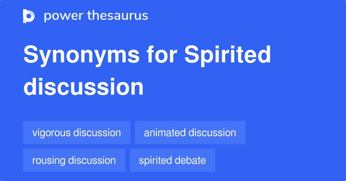 spirited thesaurus