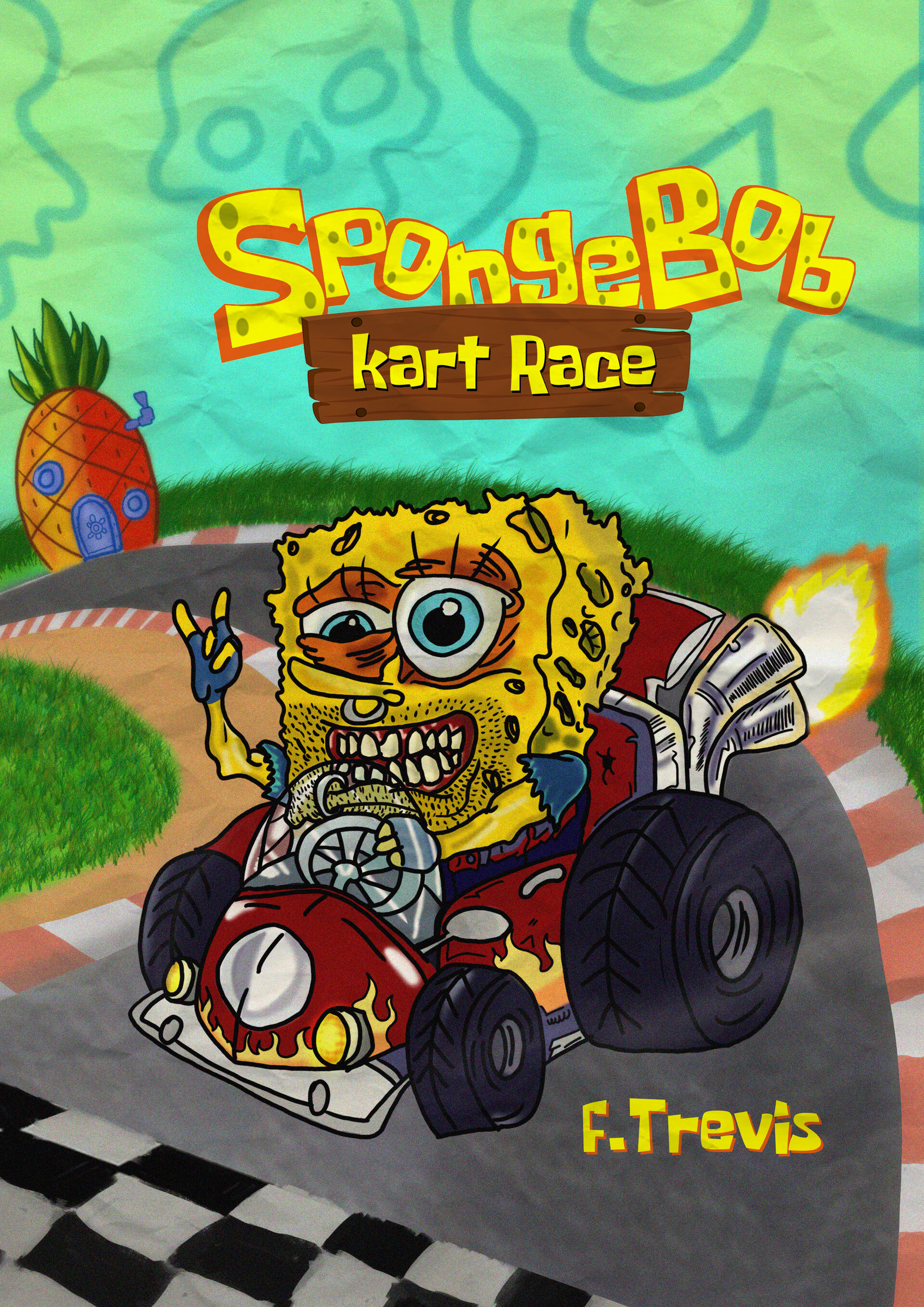 spongebob cart