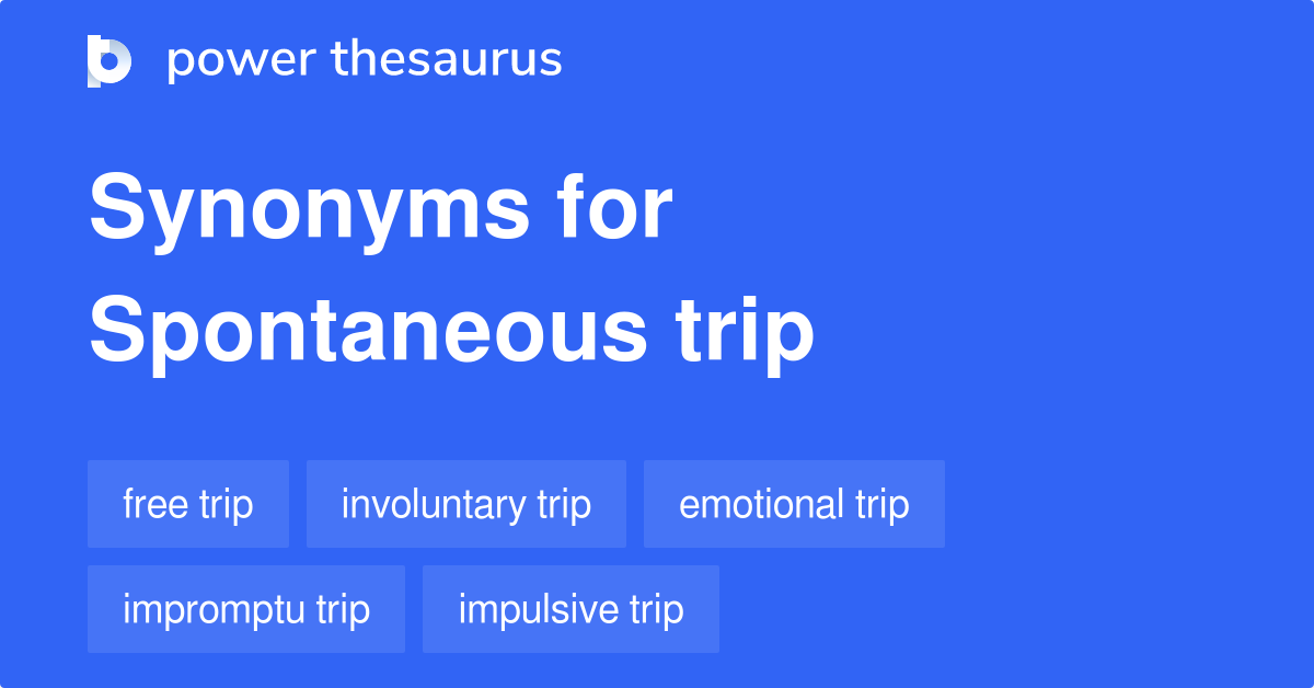 spontaneous synonyms