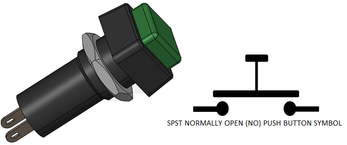 spst push button switch