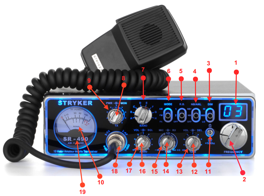 sr 497hpc stryker radio