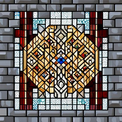 stained glass windows minecraft