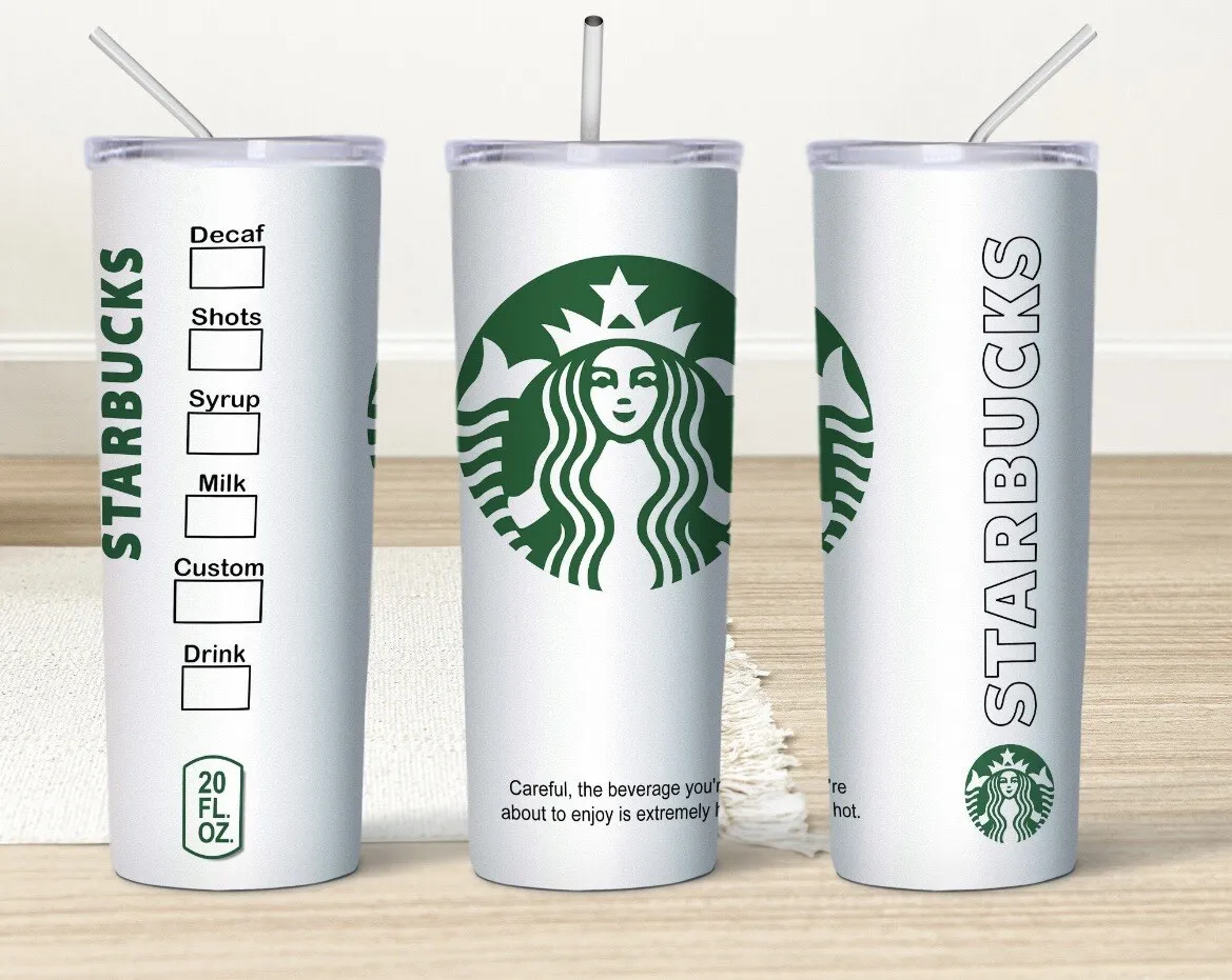 stainless steel starbucks coffee cup