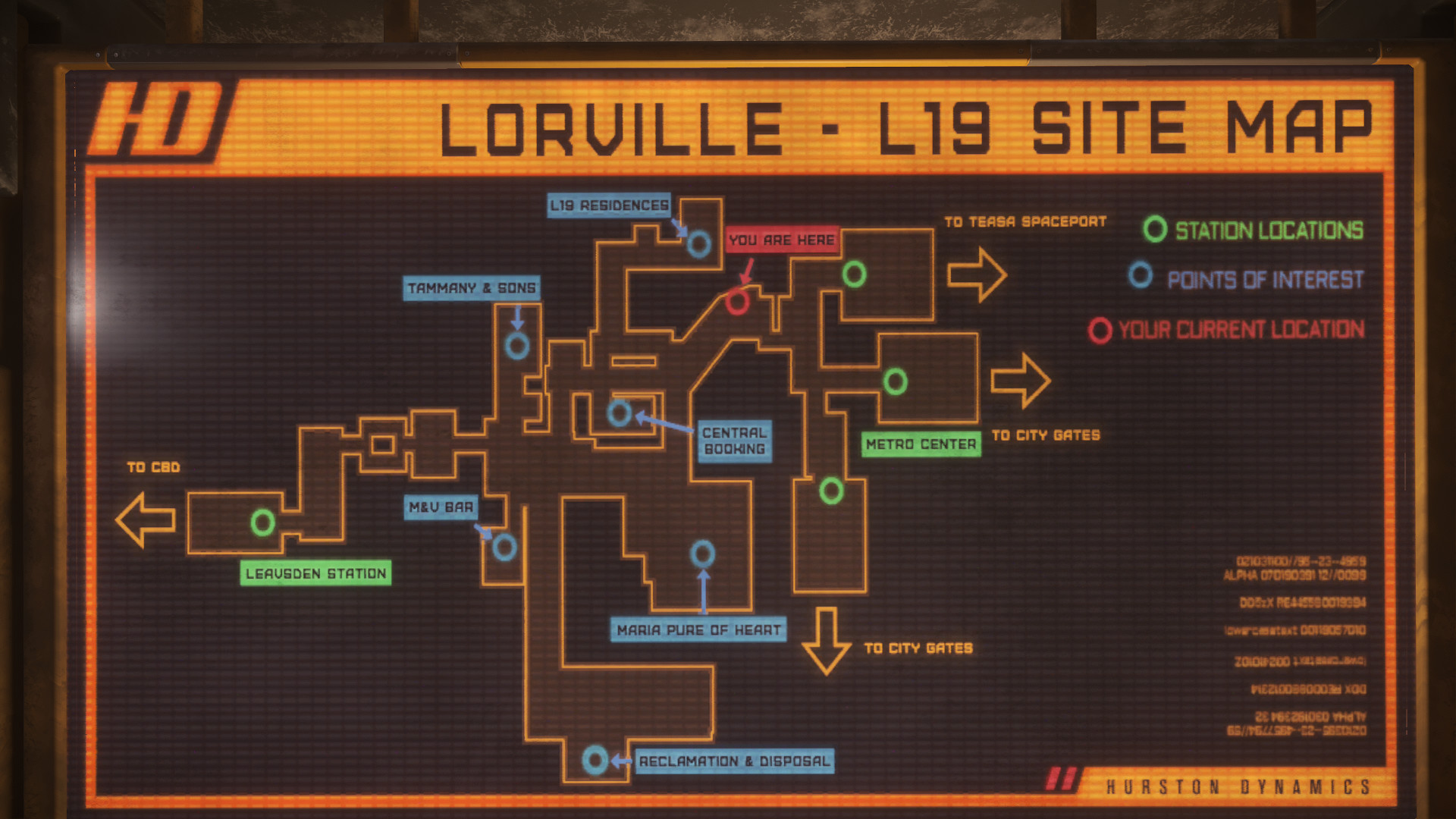 star citizen lorville map