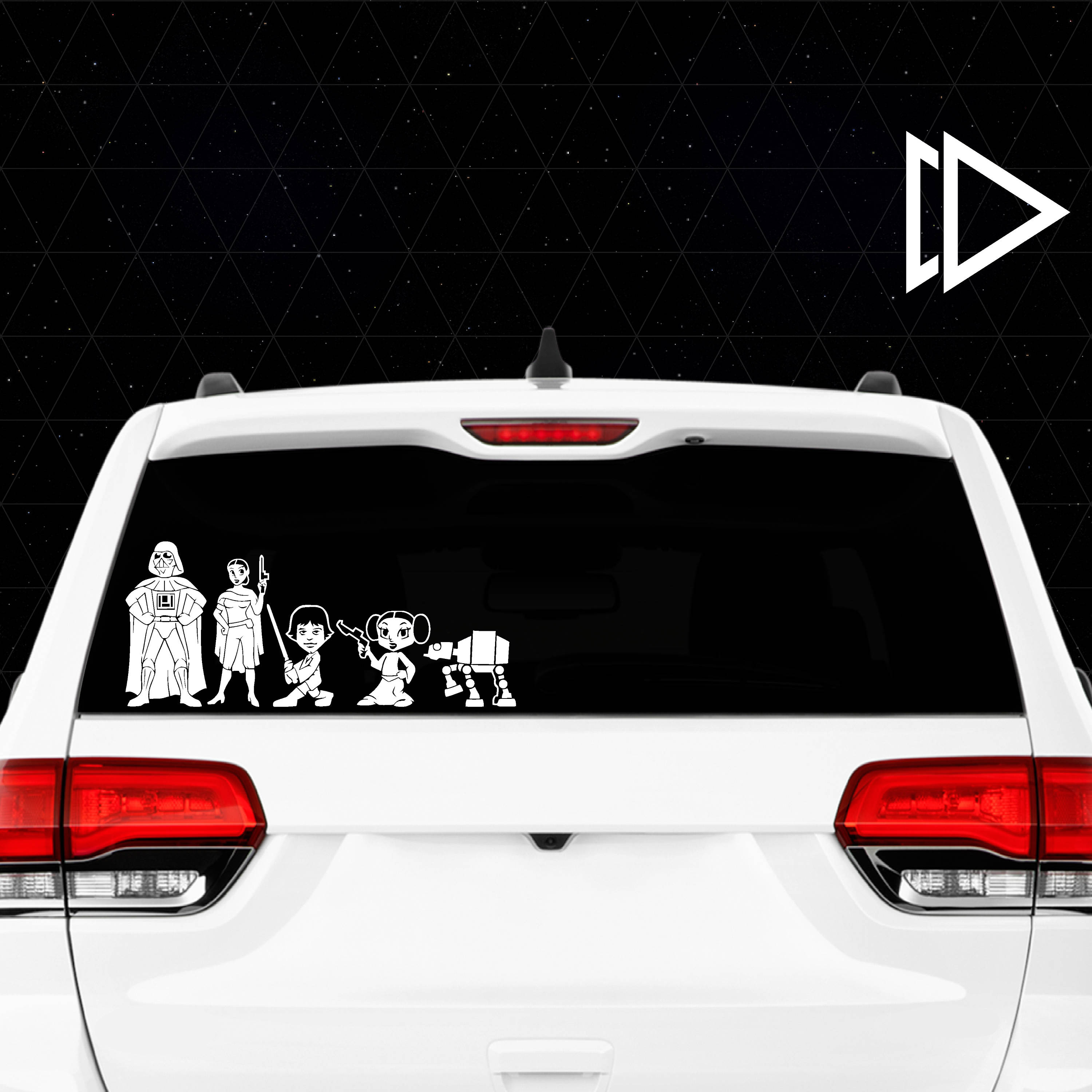 star wars car stickers