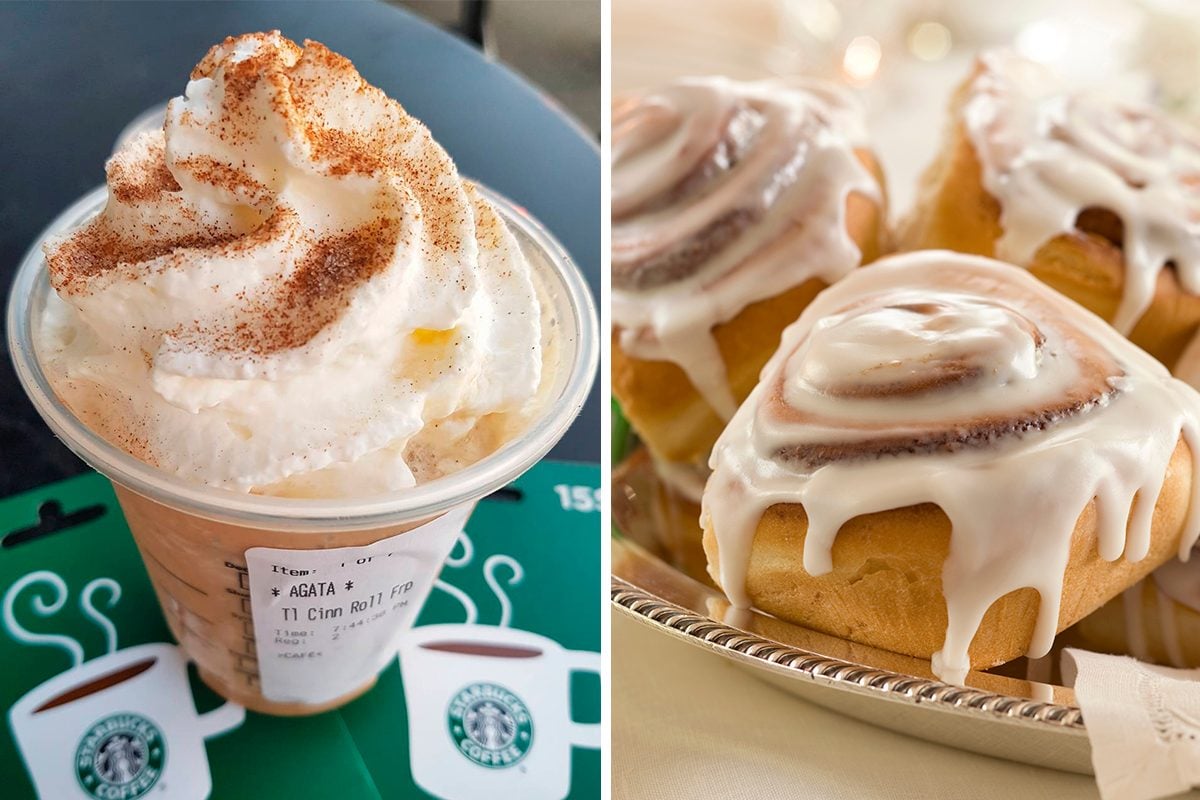 starbucks cinnamon roll calories