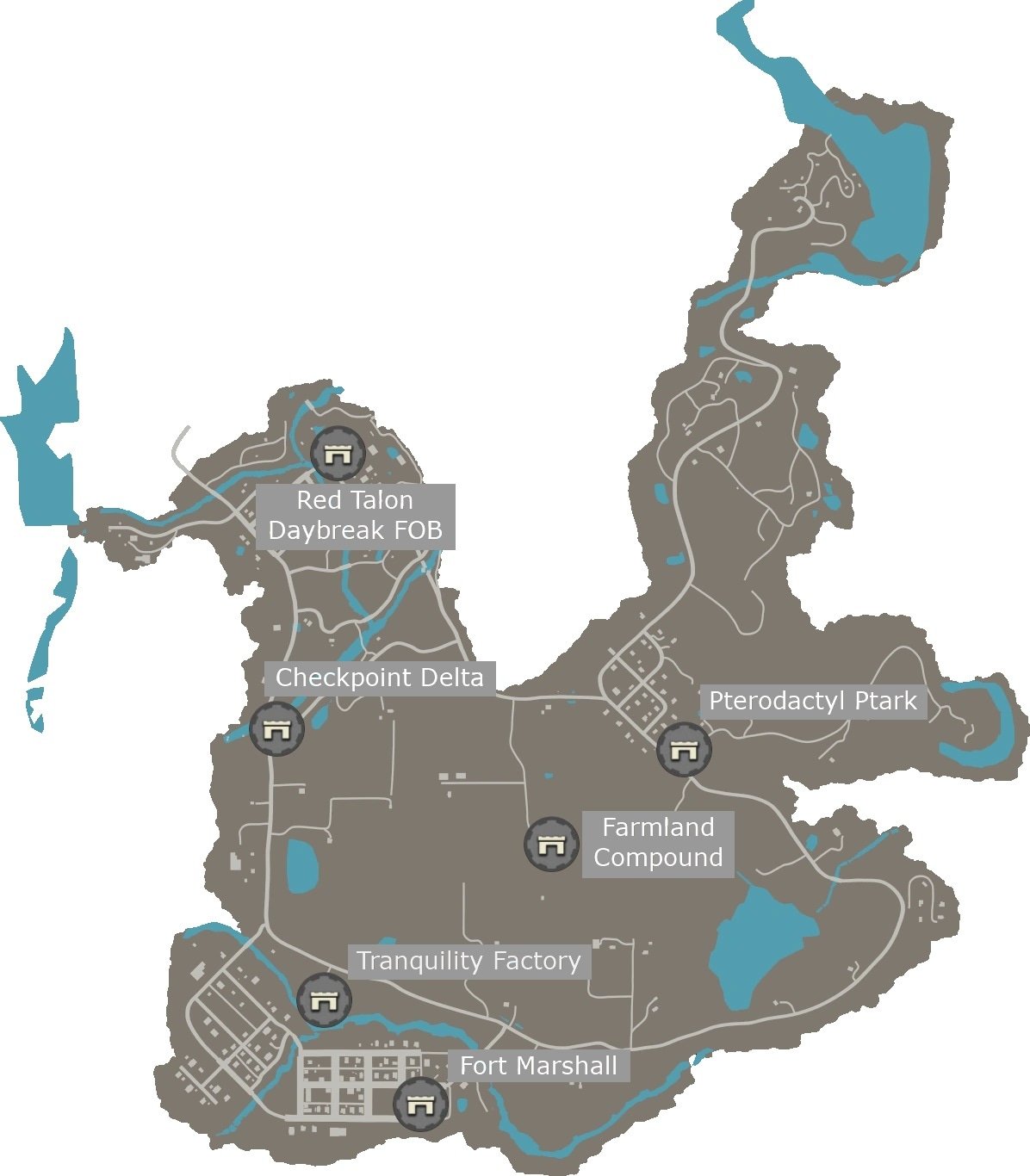 state of decay 2 map