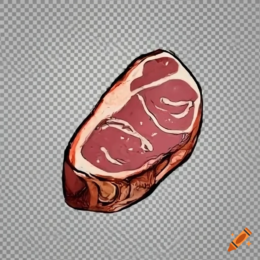 steak cartoon