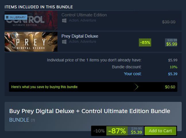 steam sale prices