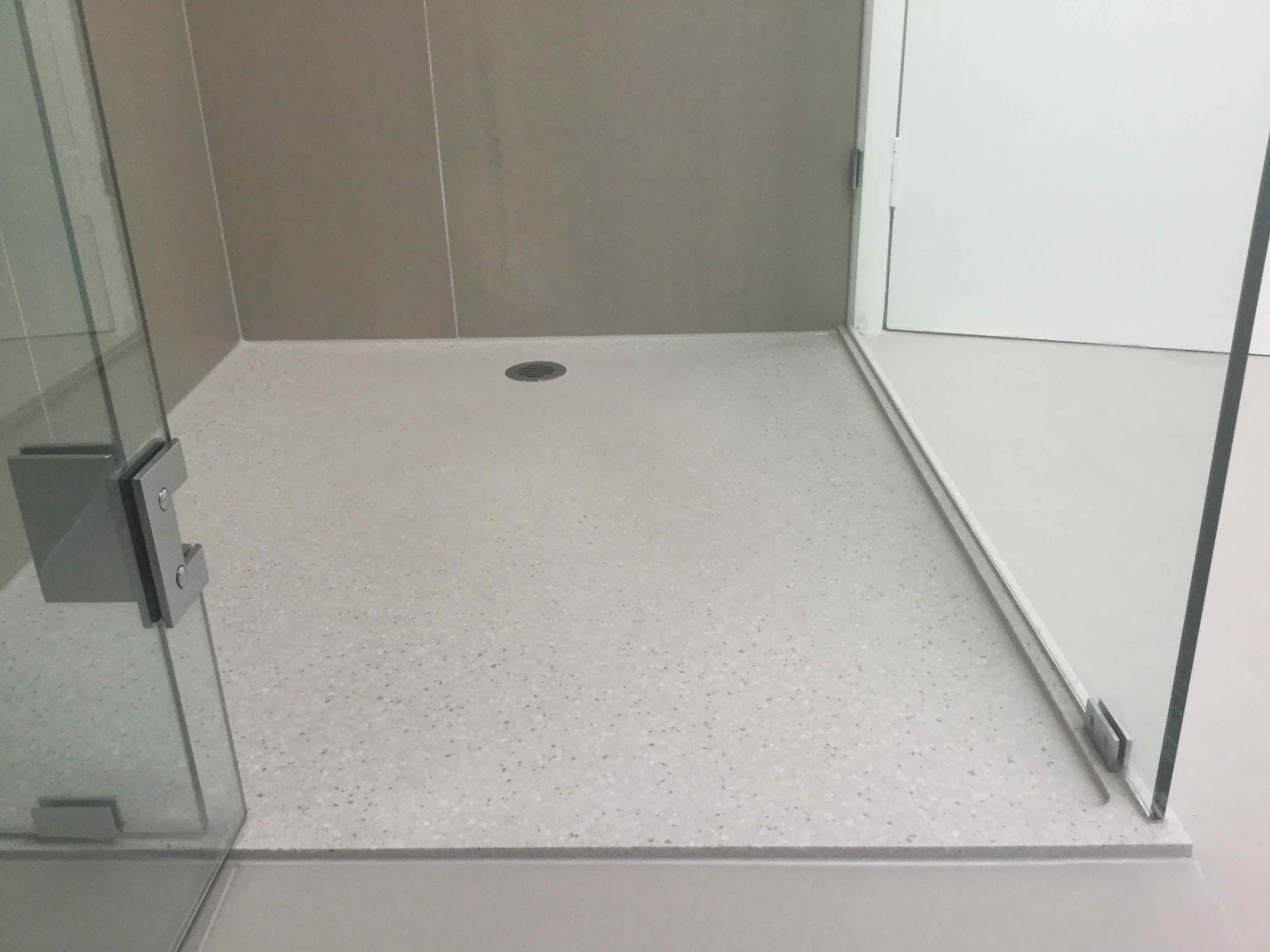 stepless shower base