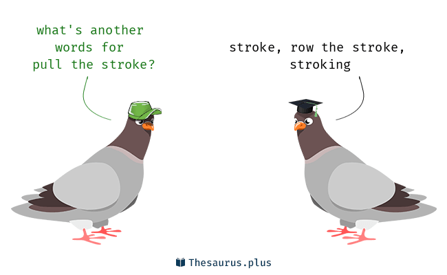 stroke thesaurus