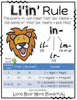 suffix with host or lion