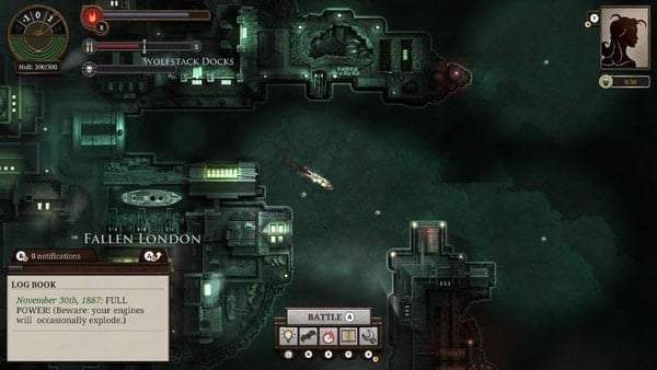 sunless sea engines