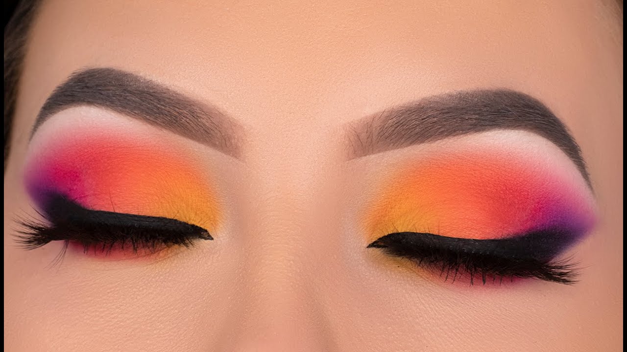 sunset makeup