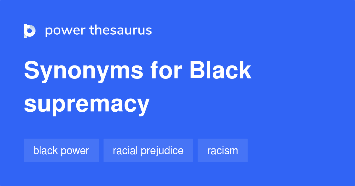 supremacy thesaurus