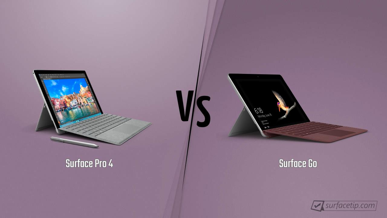 surface go vs pro 4