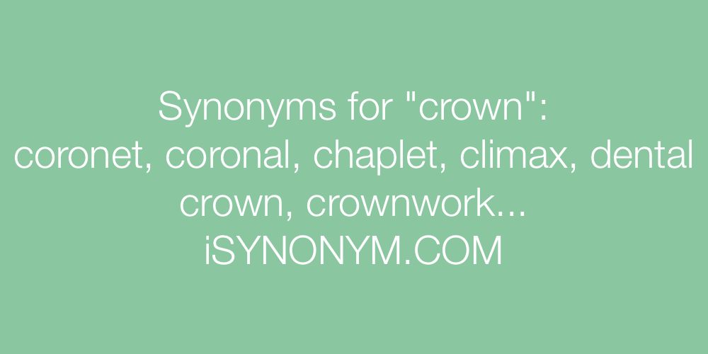 synonym crown