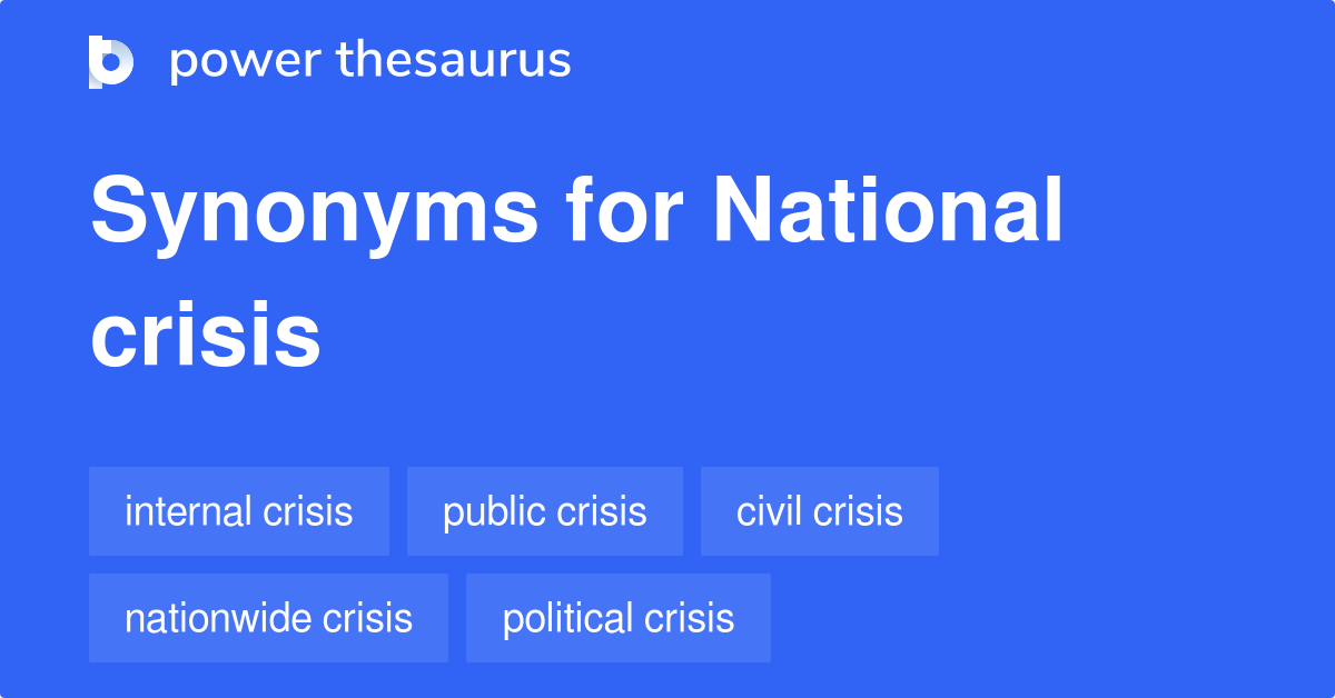 synonym for crisis